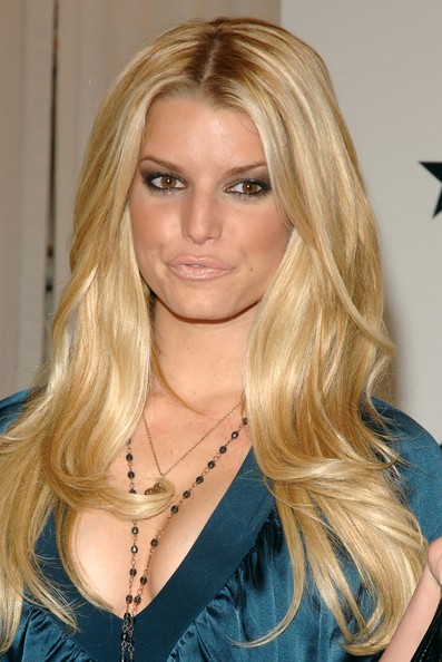 I've been dreaming of long, golden blonde tresses, like this: